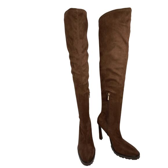 JLO Coblin Over The Knee Boot | Brown | 7.5 - Picture 2 of 5
